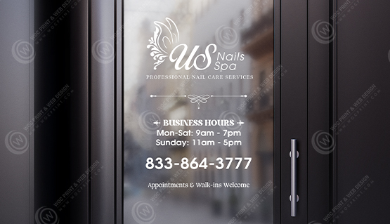 WDC-32 - Window Decal Clear Clings
