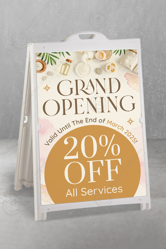 head-spa-a-frame-signs-zaf-05 - Head Spa A-Frame Signs 24x36 - WOC print head-spa-a-frame-signs-zaf-05 - Head Spa A-Frame Signs 24x36 - WOC print