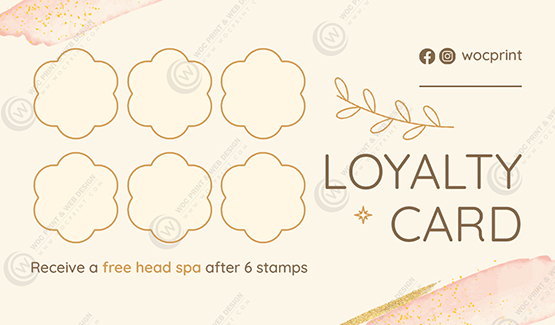 ZBA-05 - Head Spa Business Cards