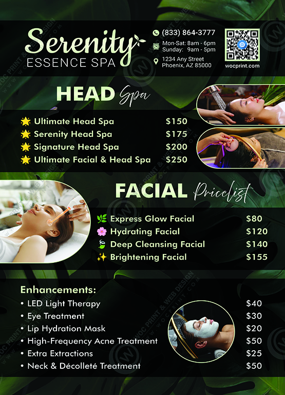 head-spa-poster-pricelists-zpp-06 - Head Spa Pricelists - WOC print